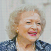 Betty White Actress Diamond Painting