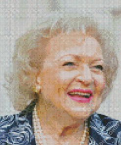 Betty White Actress Diamond Painting