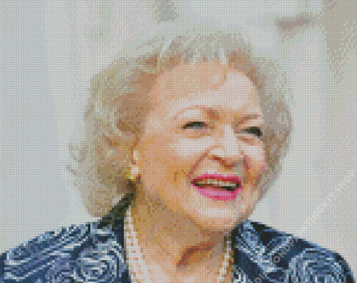 Betty White Actress Diamond Painting