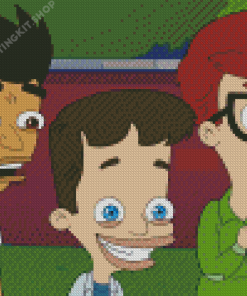 Big Mouth Characters Diamond Painting