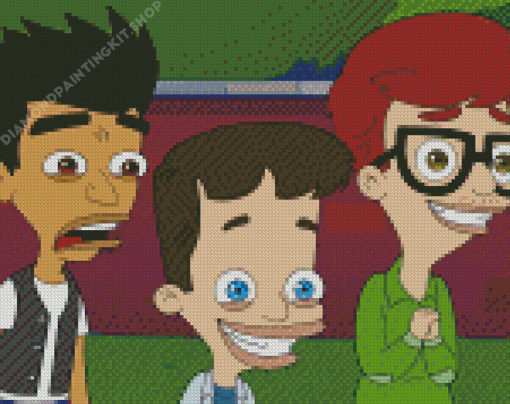 Big Mouth Characters Diamond Painting