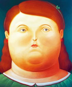 Big Woman Face Diamond Painting