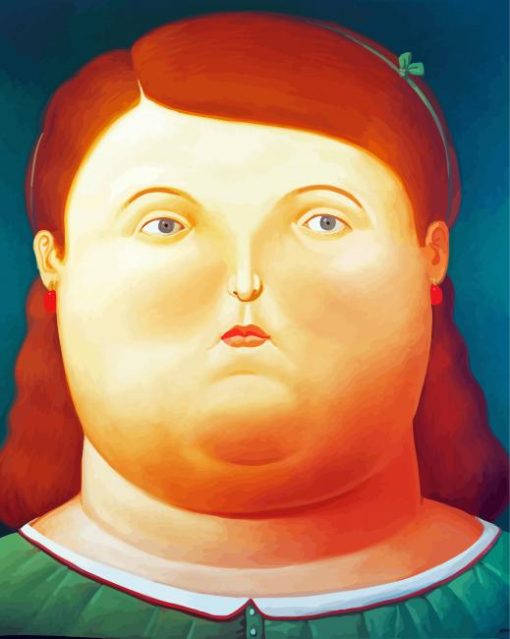 Big Woman Face Diamond Painting