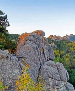 Black Hills Mountains View Diamond Painting