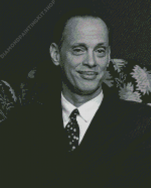 Black And White John Waters Diamond Painting