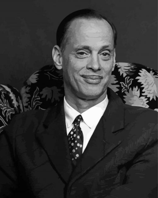 Black And White John Waters Diamond Painting