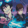 Blue Exorcist Rin Okumura And Yukio Okumura Diamond Painting