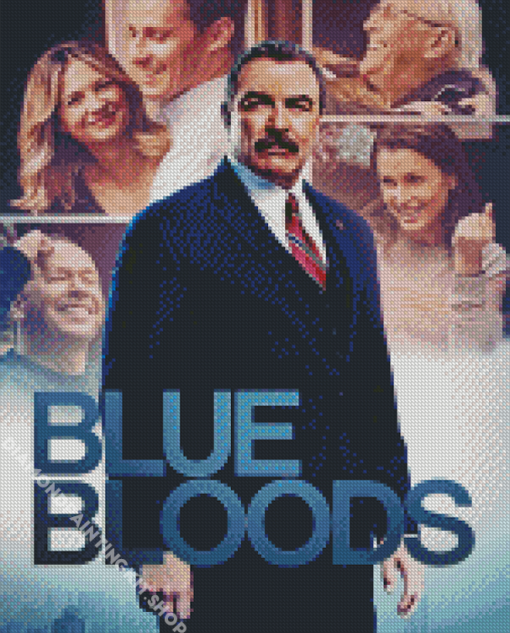 Blue Bloods Serie Diamond Painting