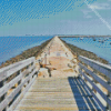 Boardwalk Plymouth Massachusetts Diamond Painting