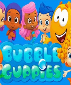 Bubble Guppies Kids Show Diamond Painting