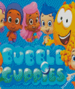 Bubble Guppies Kids Show Diamond Painting