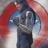 Bucky Barnes Diamond Painting