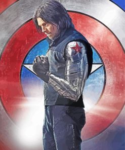 Bucky Barnes Diamond Painting