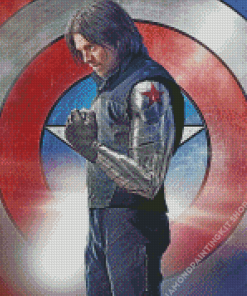 Bucky Barnes Diamond Painting