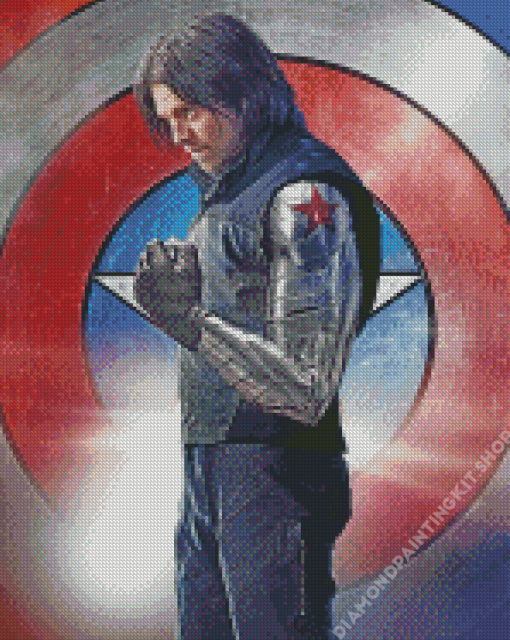 Bucky Barnes Diamond Painting