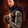 Bucky Barnes Sebastian Stan Diamond Painting