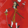 Captain Hook Diamond Painting