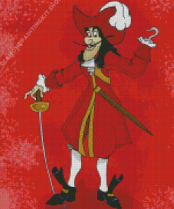 Captain Hook Diamond Painting