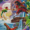 Captain Hook Fighting With Peter Pan Diamond Painting