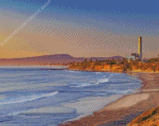 Carlsbad City Beach Oceanside Diamond Painting