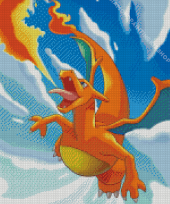 Charizard Fire Diamond Painting