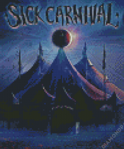 Creepy Scary Carnival Diamond Painting