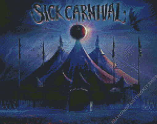 Creepy Scary Carnival Diamond Painting