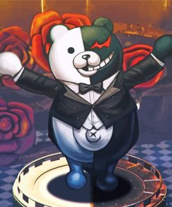 Danganronpa Monokuma Bear Diamond Painting