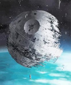 Death Star Object Diamond Painting