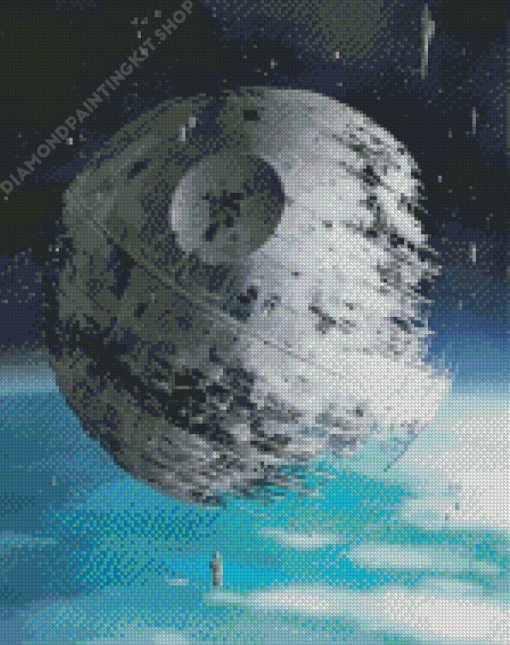 Death Star Object Diamond Painting