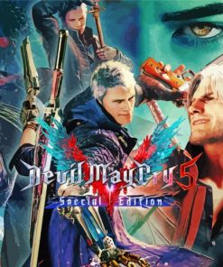 Devil May Cry Game Poster Diamond Painting