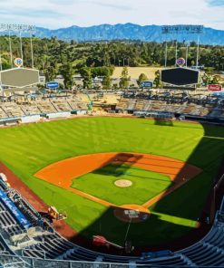 Dodger Stadium Los Angeles Diamond Painting