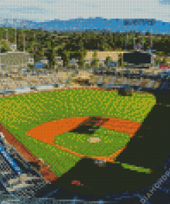 Dodger Stadium Los Angeles Diamond Painting