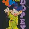 Dopey Snow White And The Seven Dwarfs Diamond Painting