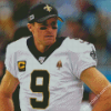 Drew Brees Football Player Diamond Painting