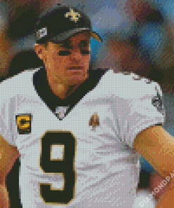 Drew Brees Football Player Diamond Painting