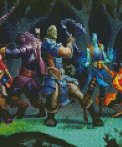 Dungeons Dragons Diamond Painting