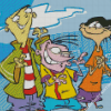 Ed Edd N Eddy Animated Serie Characters Diamond Painting