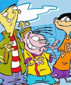 Ed Edd N Eddy Animated Serie Characters Diamond Painting