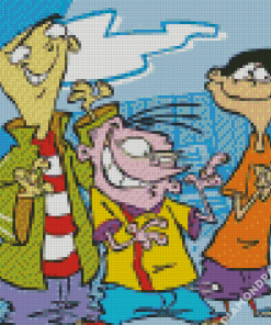 Ed Edd N Eddy Animated Serie Characters Diamond Painting