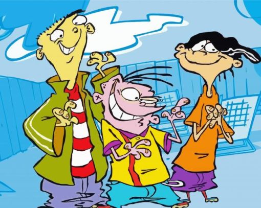 Ed Edd N Eddy Animated Serie Characters Diamond Painting