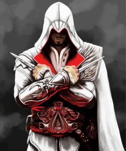 Ezio Assassins Creed Character Diamond Painting