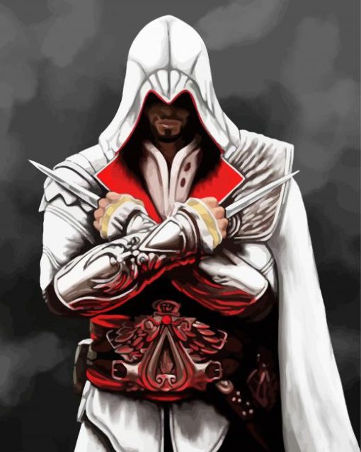 Ezio Assassins Creed Character Diamond Painting