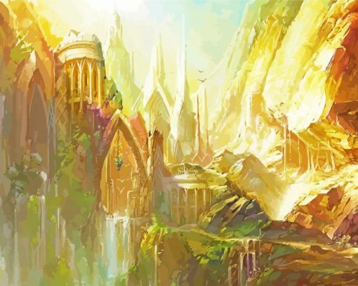 Aesthetic Fantasy Land Diamond Painting