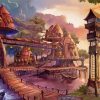 Fantasy Land Village Diamond Painting