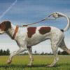 Fantasy Leash Dog Diamond Painting