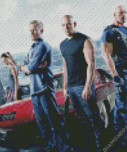 Fast And Furious Five Diamond Painting