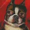 French Terrier Diamond Painting