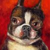 French Terrier Diamond Painting