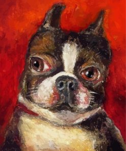 French Terrier Diamond Painting